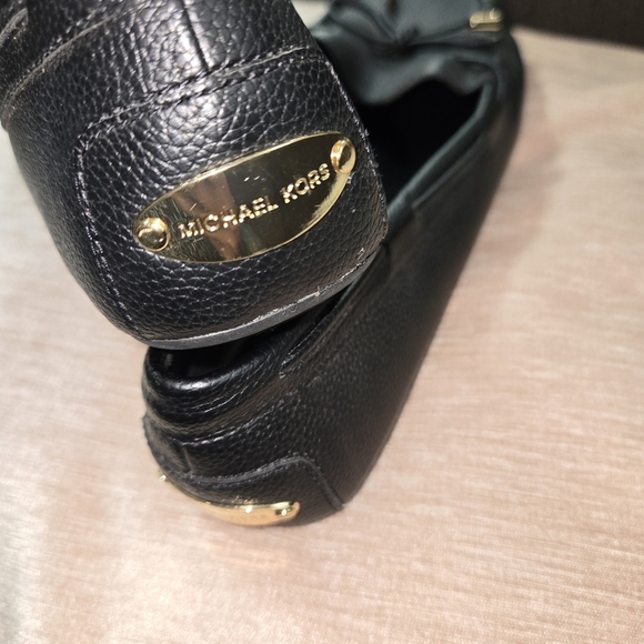 Michael Kors Black Moccasin-Style Shoes - Picture 4 of 5